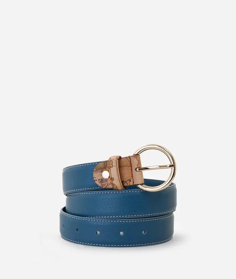 Rodeo Leather cintura Blu Pacifico