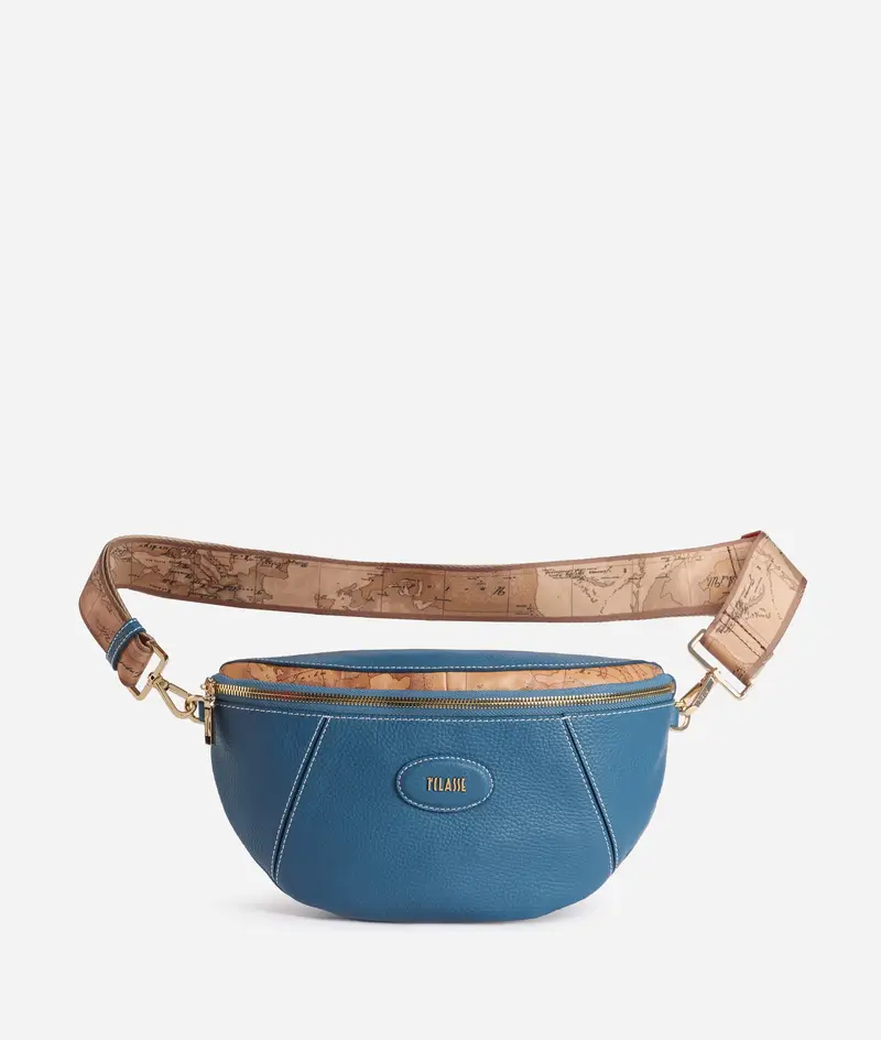 Rodeo Leather marsupio Blu Pacifico