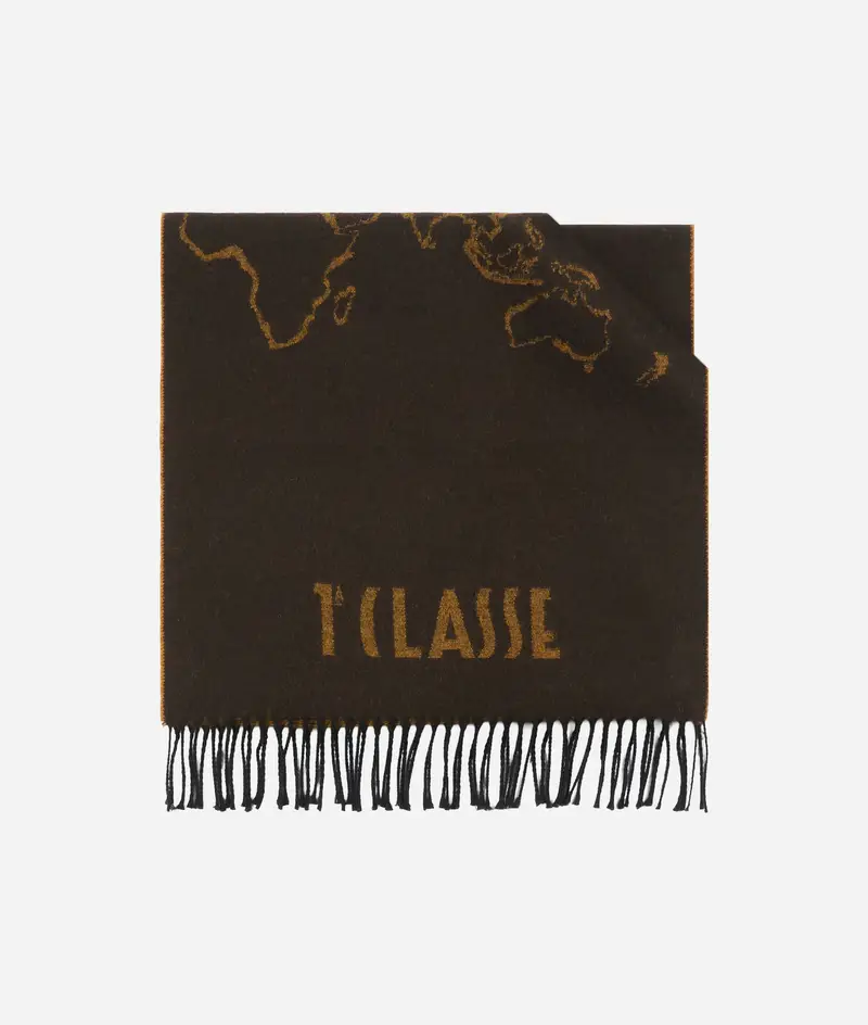 Sciarpa Geo Filetto 40x170 Testa di Moro