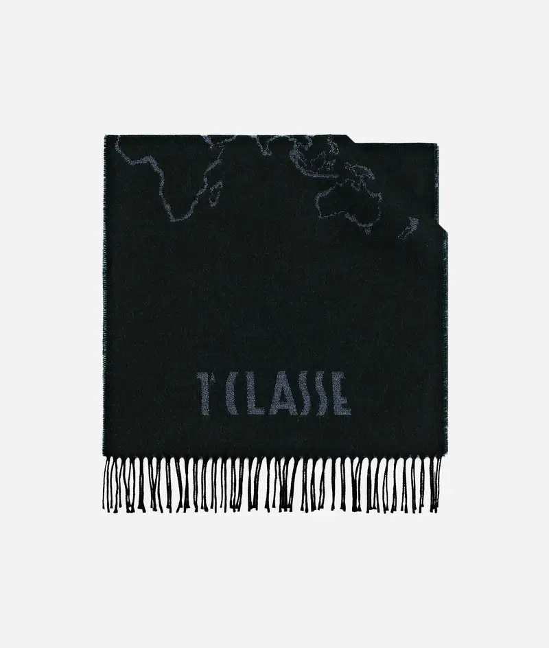 Sciarpa Geo Filetto 40x170 Verdone