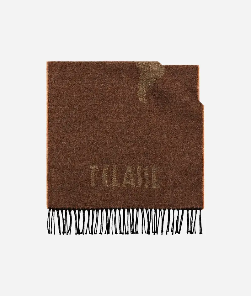 Sciarpa Geo Pieno 40x170 Anacardo