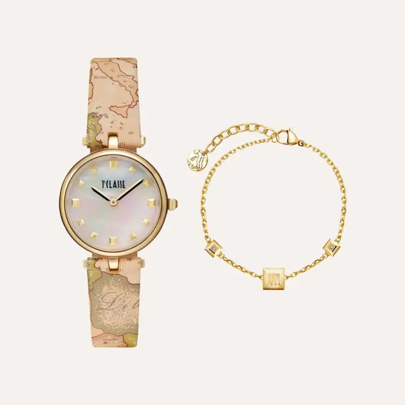 Set Orologio Al Quarzo Alviero Martini Colonia Ac00580010101s01