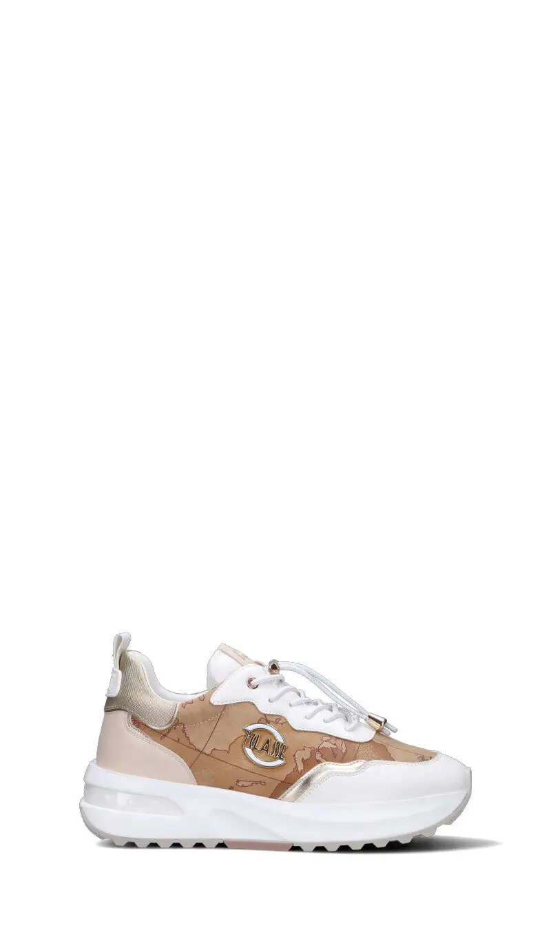 Sneaker donna bianca/beige Vario