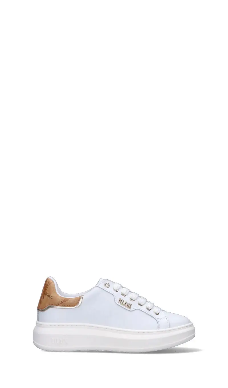 Sneaker donna bianca in pelle Vario