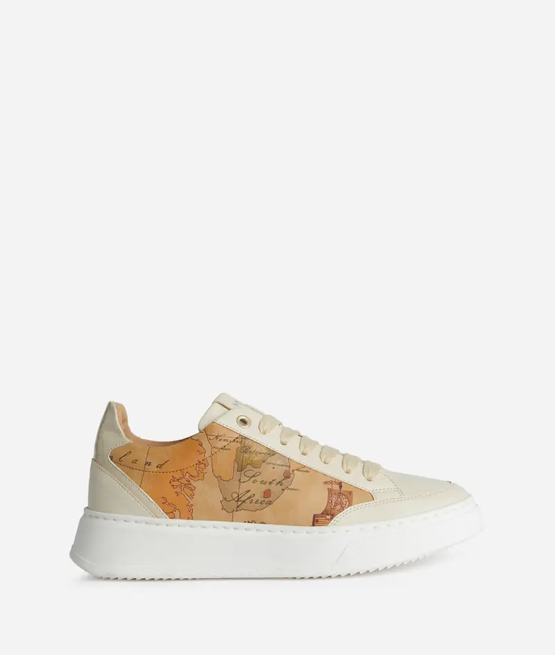 Sneaker in eco nappa e dettagli Geo Classic Conchiglia