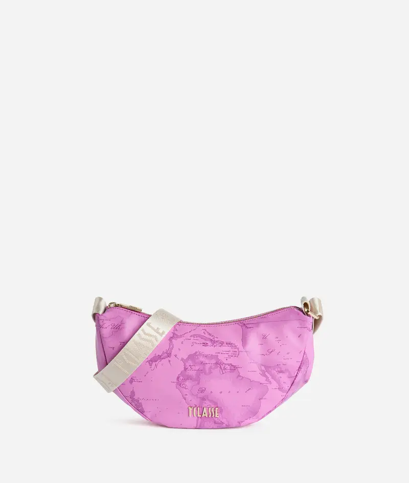 Soft Color tracolla a mezzaluna piccola Malva