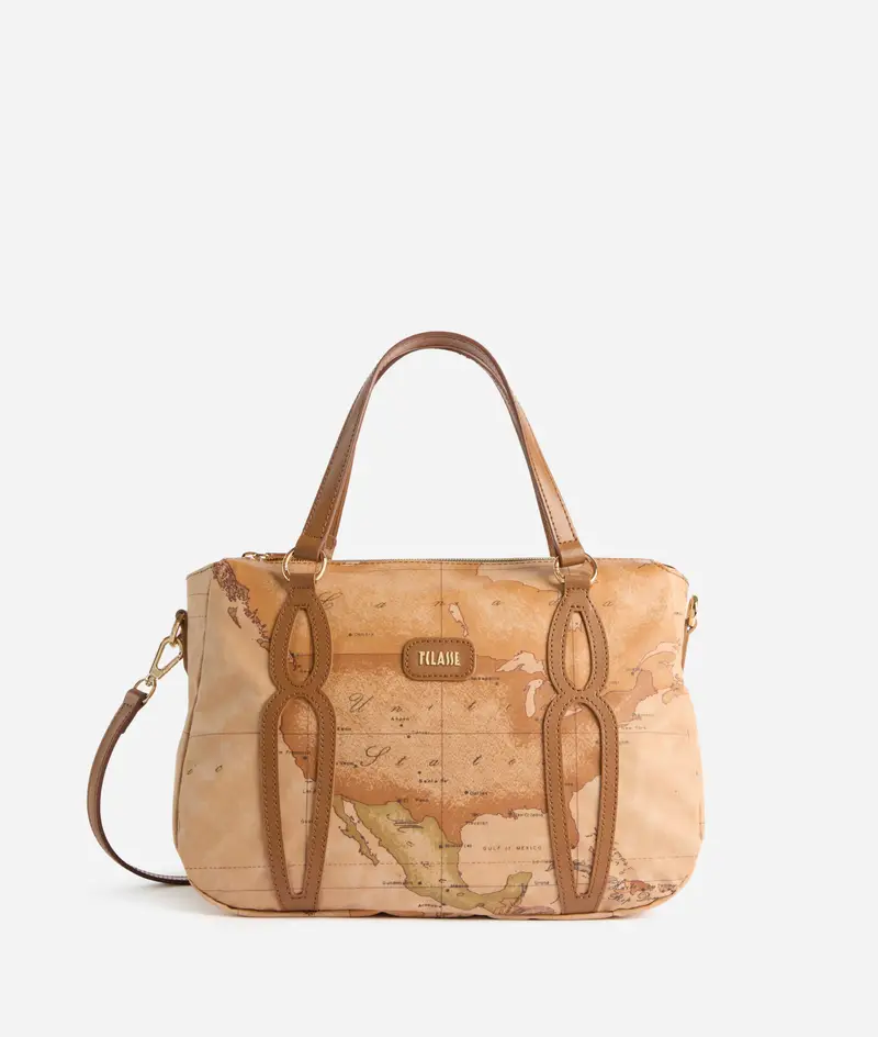 Soft Petals borsa a mano Cuoio