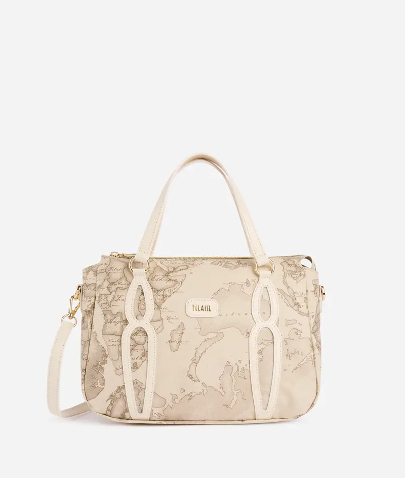 Soft Petals borsa a mano Geo Safari