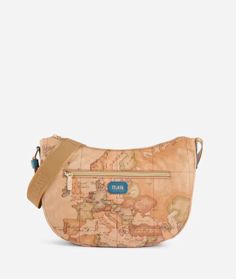 Soft Petals tracolla media Blu Pacifico