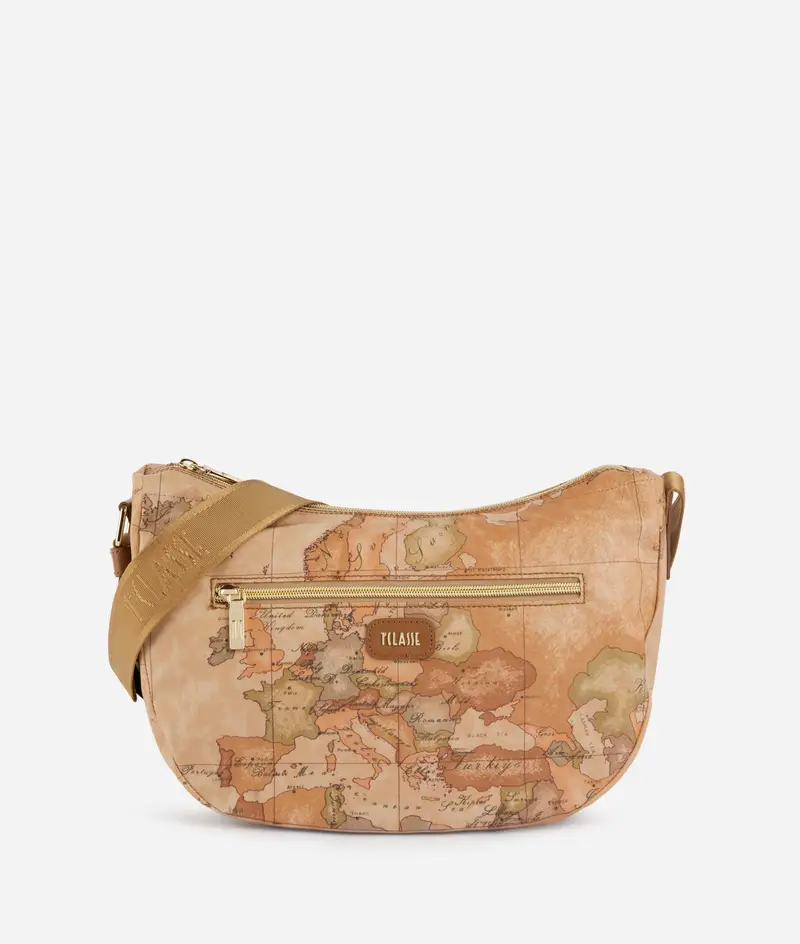 Soft Petals tracolla media Cuoio