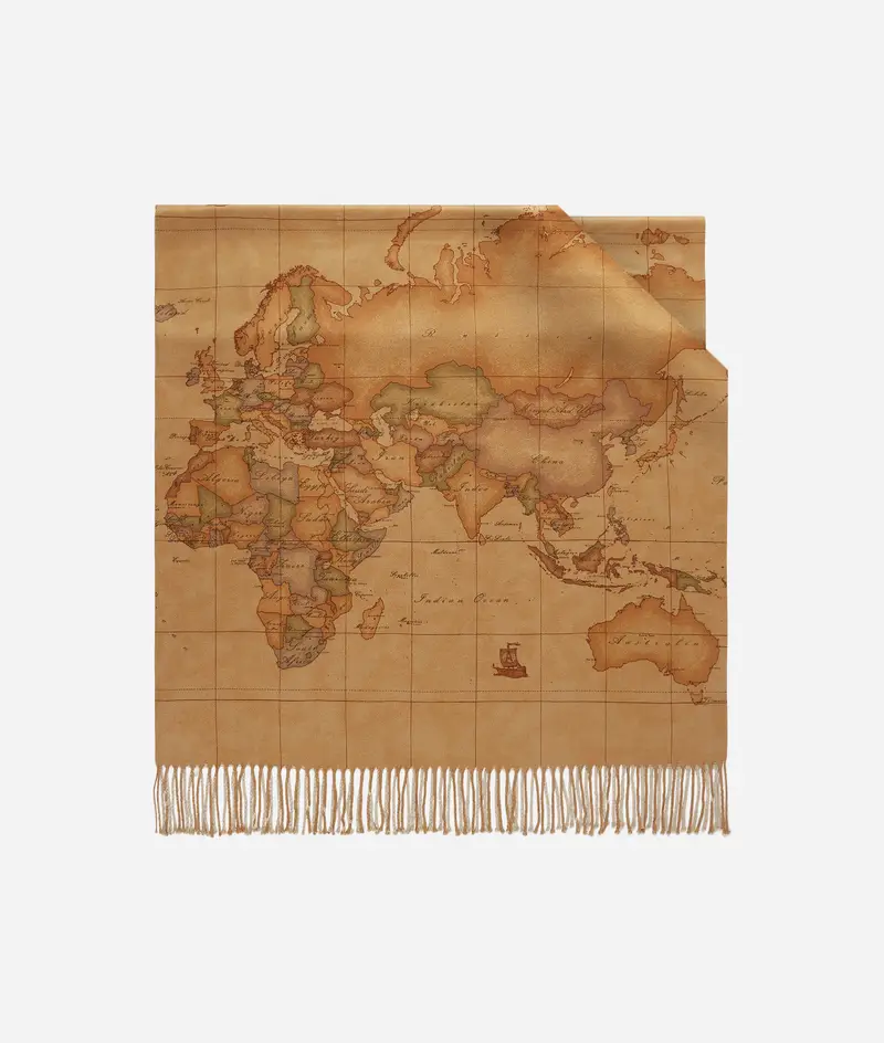 Stola con peneri 72x175 Geo Classic