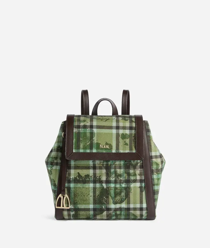 Tartan Soul zaino Verde Muschio