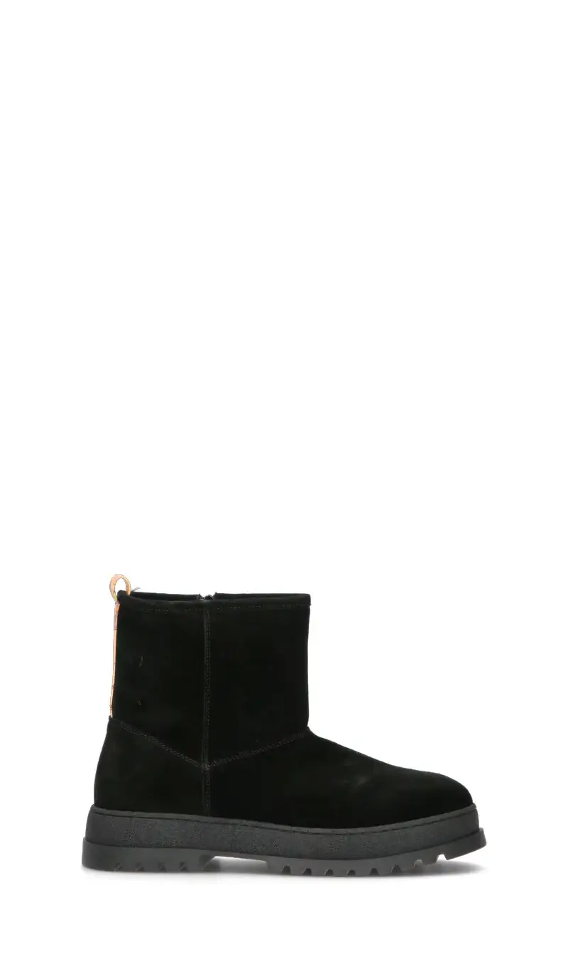 Trochetto ragazza nero in suede Vario