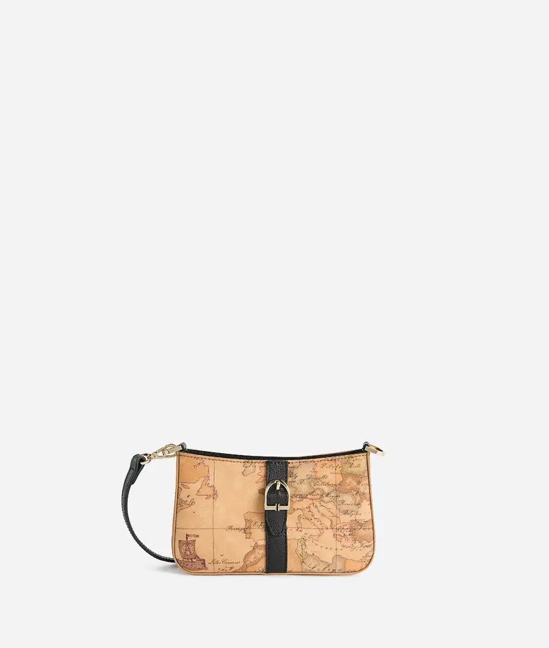 Valley Geo pochette con tracolla Nera