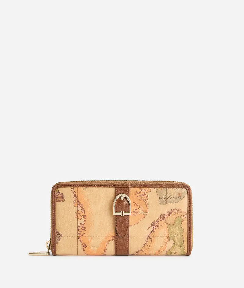 Valley Geo portafoglio zip around Castagna