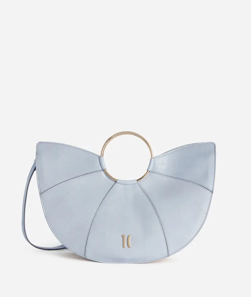 Vela Bag borsa a mano Azzurro Polvere