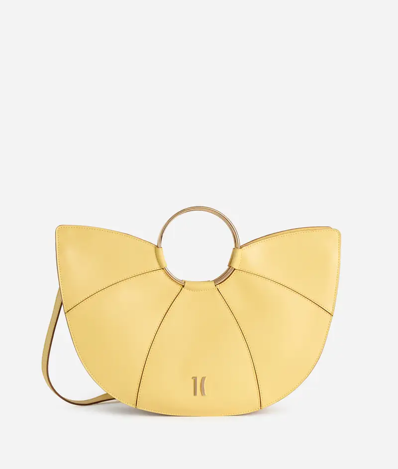 Vela Bag borsa a mano Giallo Pastello