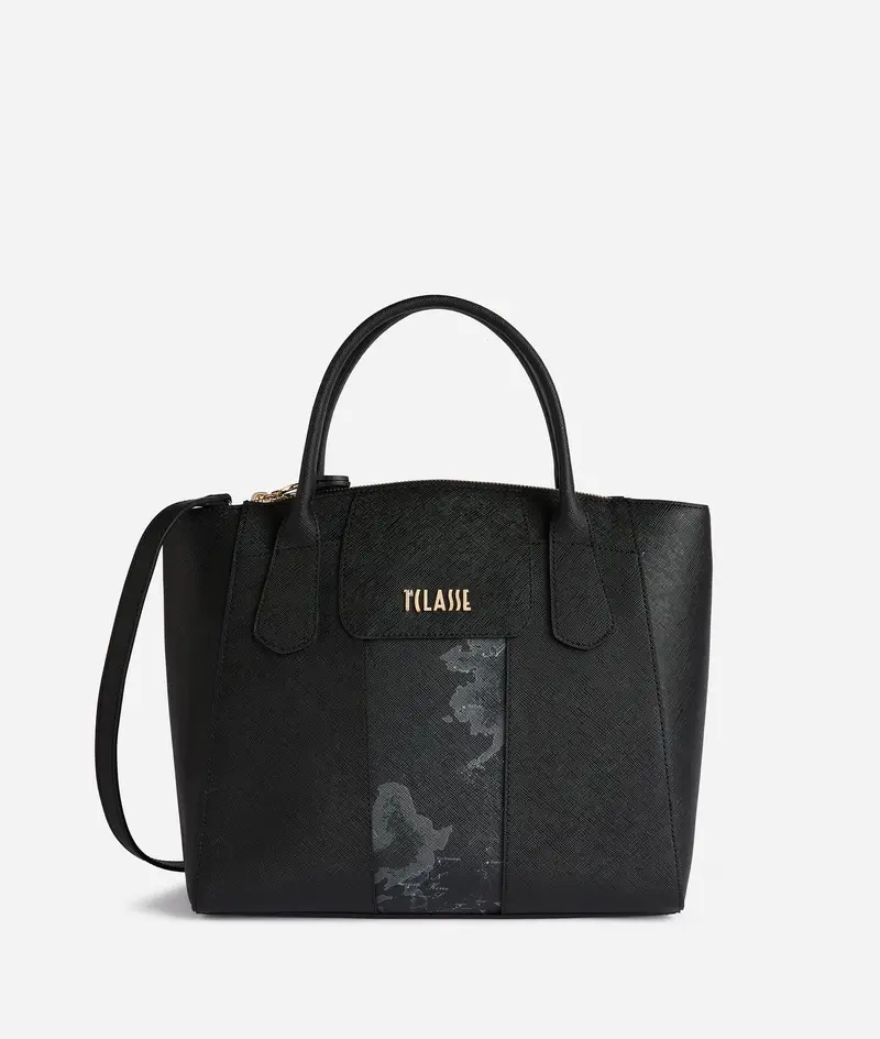 Windy City borsa a mano grande con inserto Geo Night