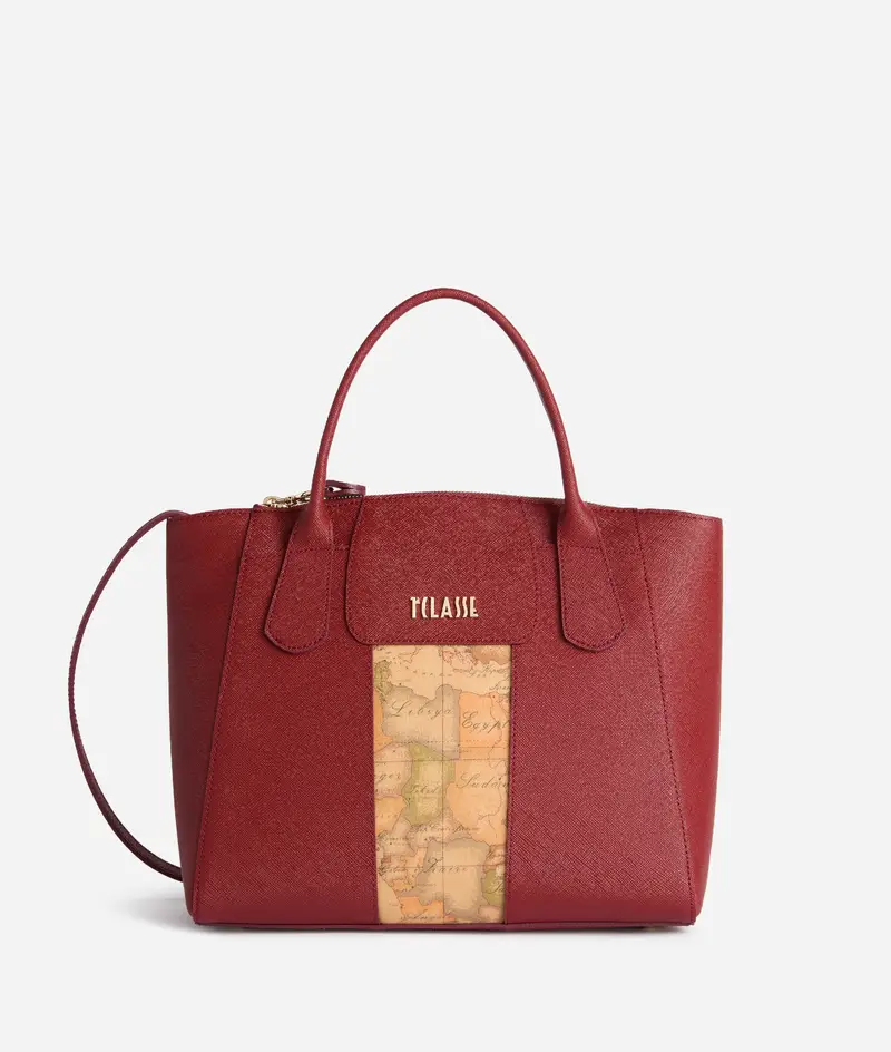 Windy City borsa a mano grande Rosso Acero