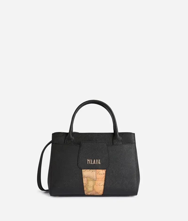 Windy City borsa a mano piccola Nera