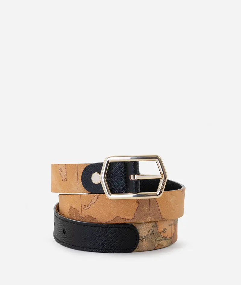 Windy City cintura reversibile Nera