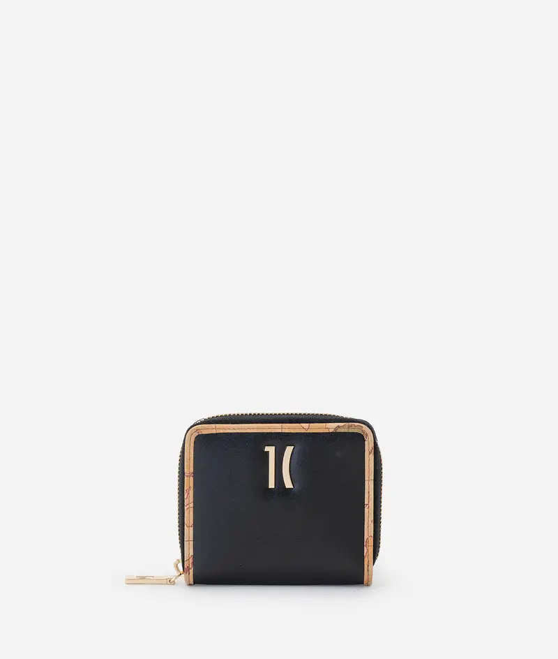 Winter Lux portafoglio zip around piccolo Nero