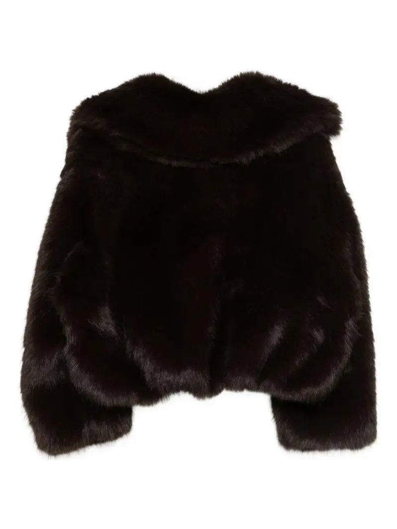 Cappotto con Revers Larghi Choco miniatura 2