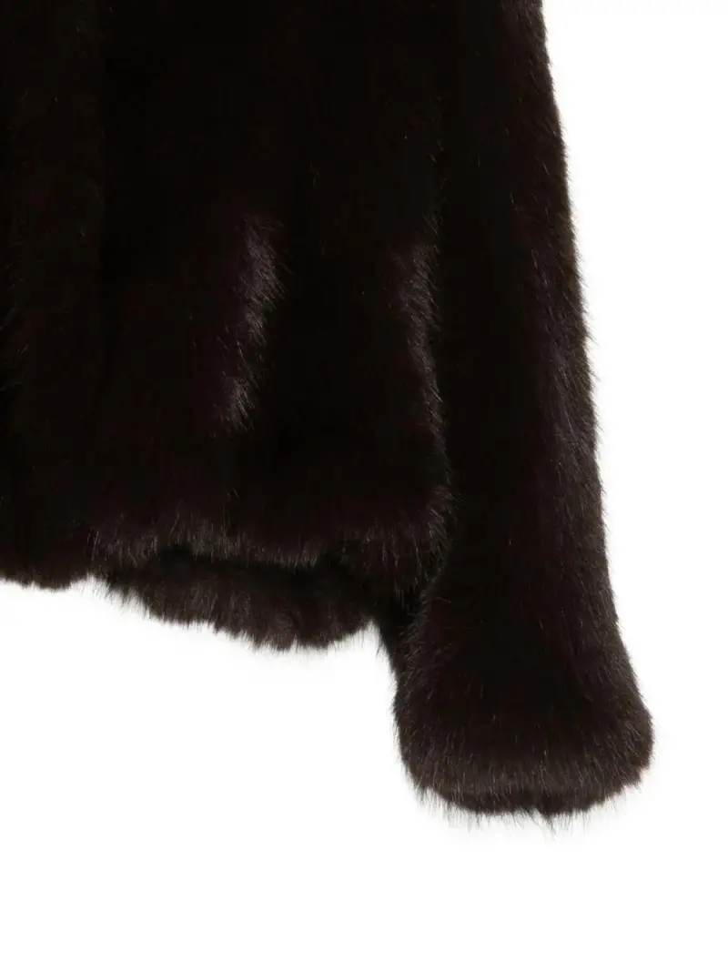 Cappotto con Revers Larghi Choco miniatura 3