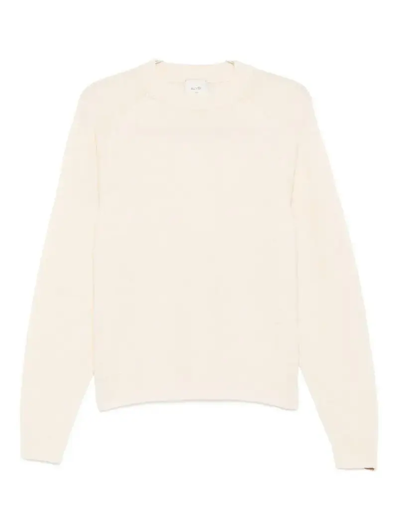 Maglione in Cashmere Panna Meringa