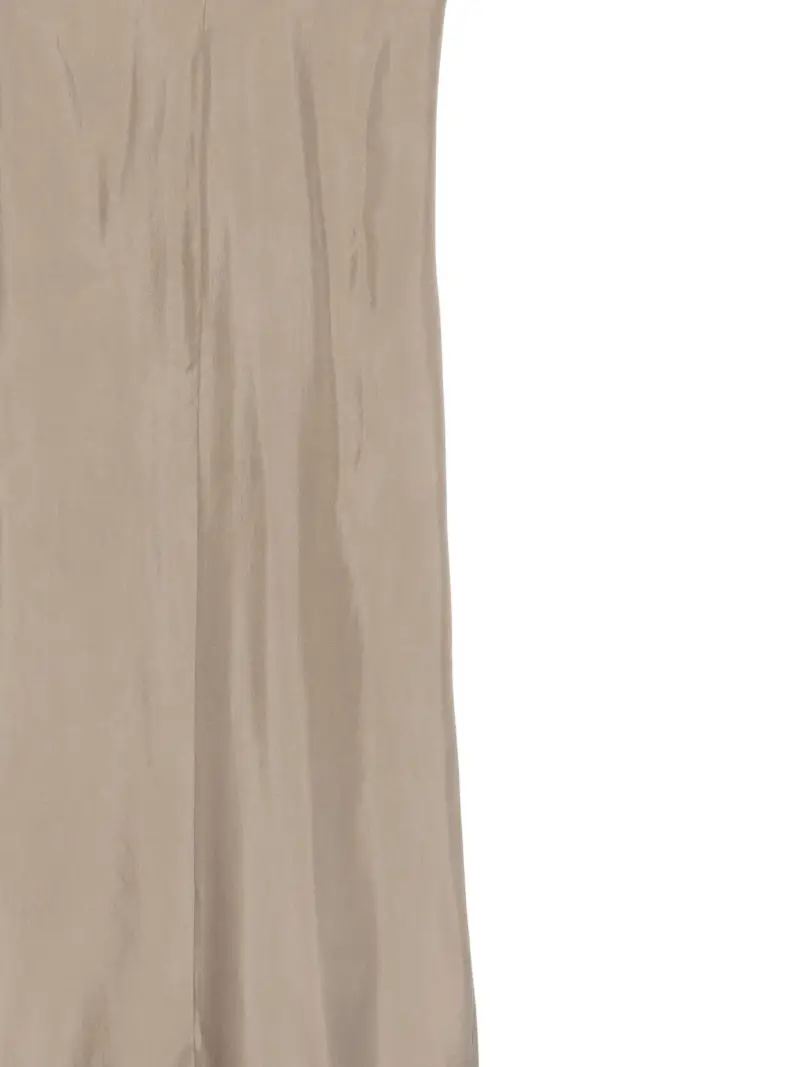 Maxi dress satin BEIGE miniatura 3
