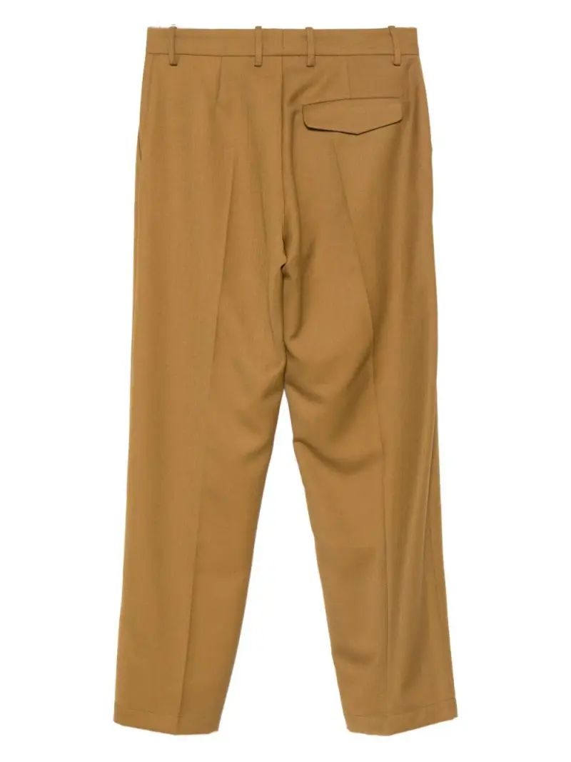 Pantaloni con Pieghe e Dettagli Plissettati Orzo miniatura 2