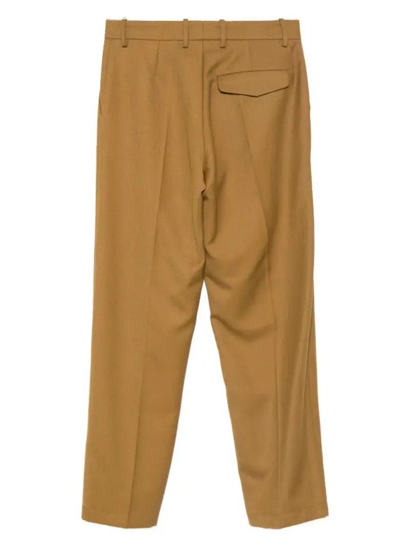 Pantaloni con Pieghe e Dettagli Plissettati Orzo miniatura 2