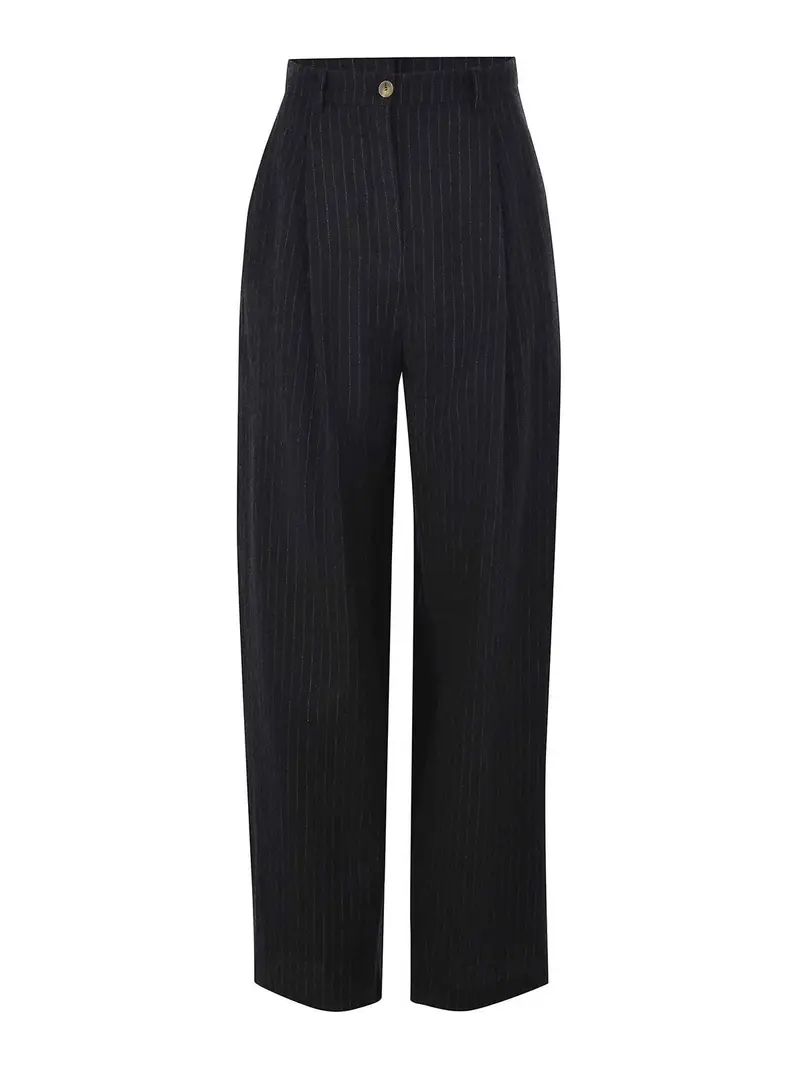 Pantaloni lana Grigio