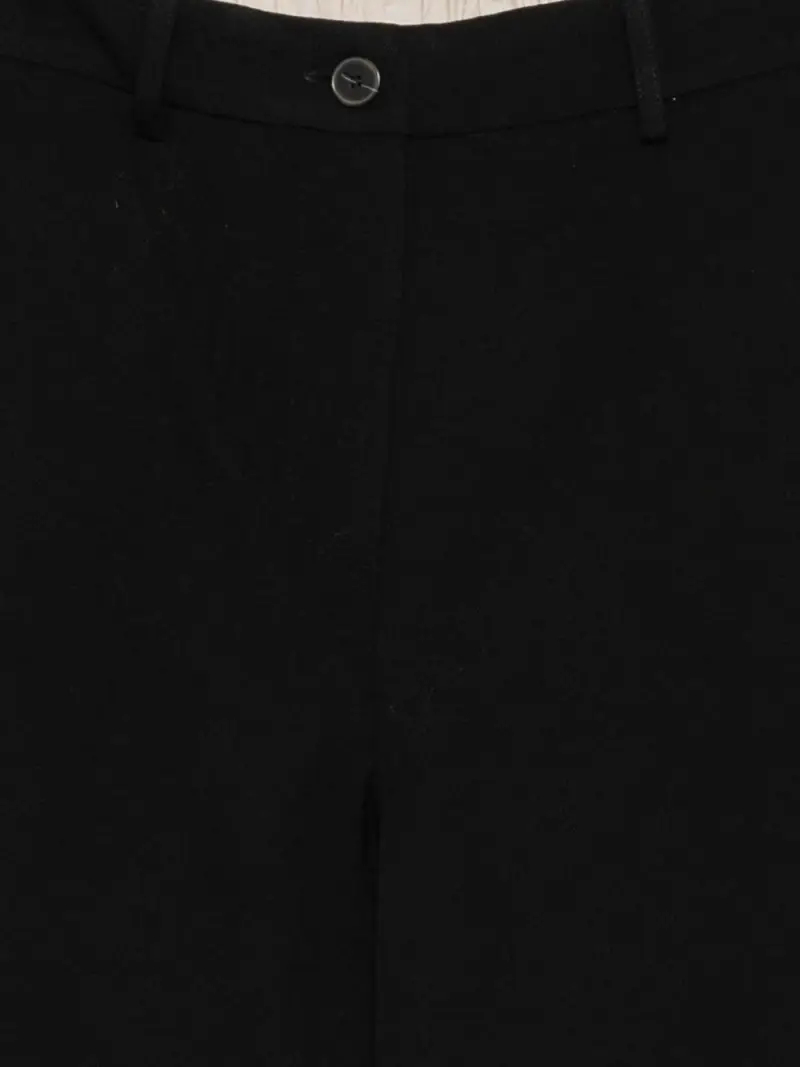 Pantaloni neri con piega stirata Nero miniatura 3