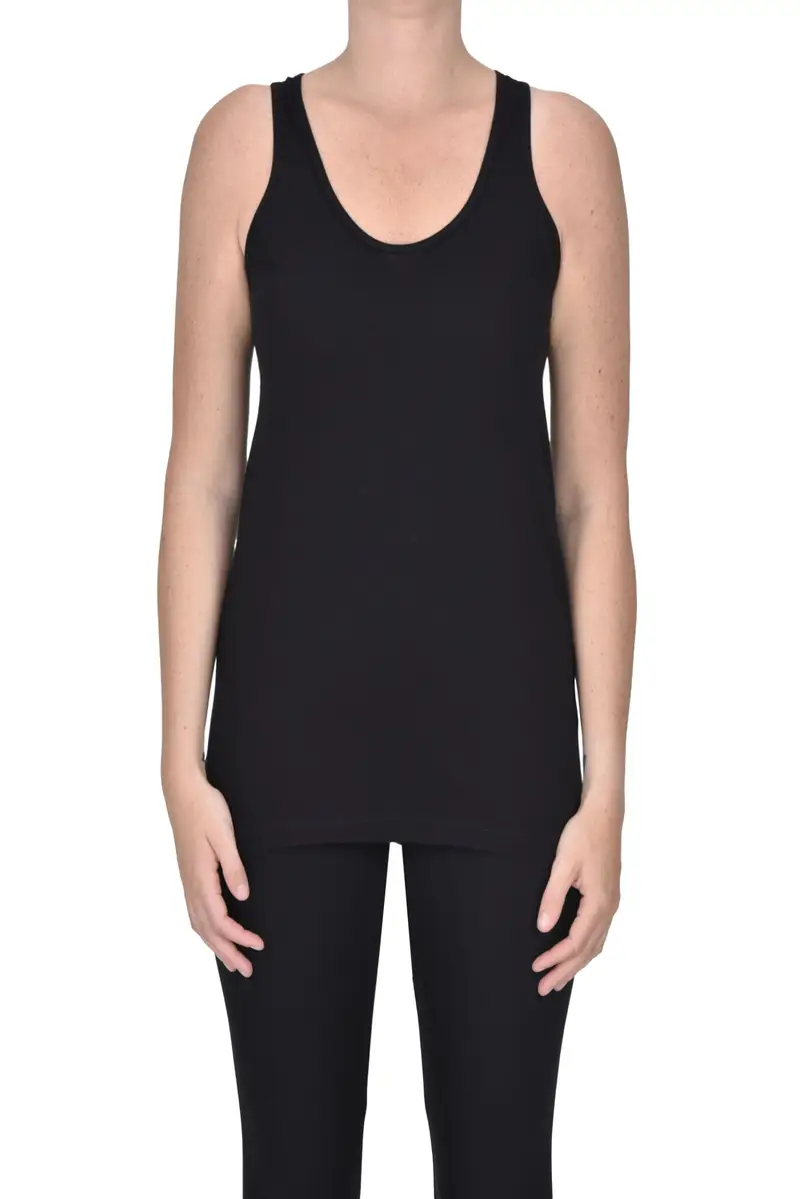 Tank top in jersey