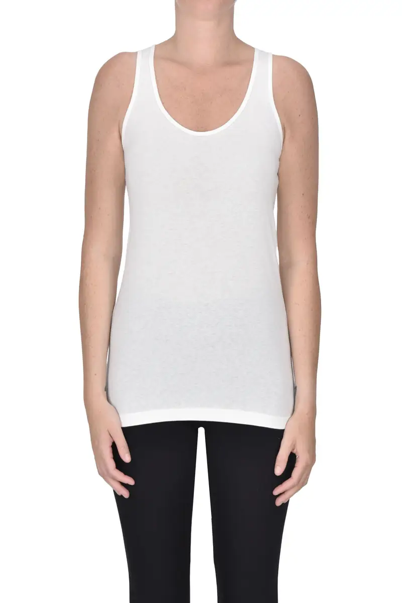 Tank top in jersey