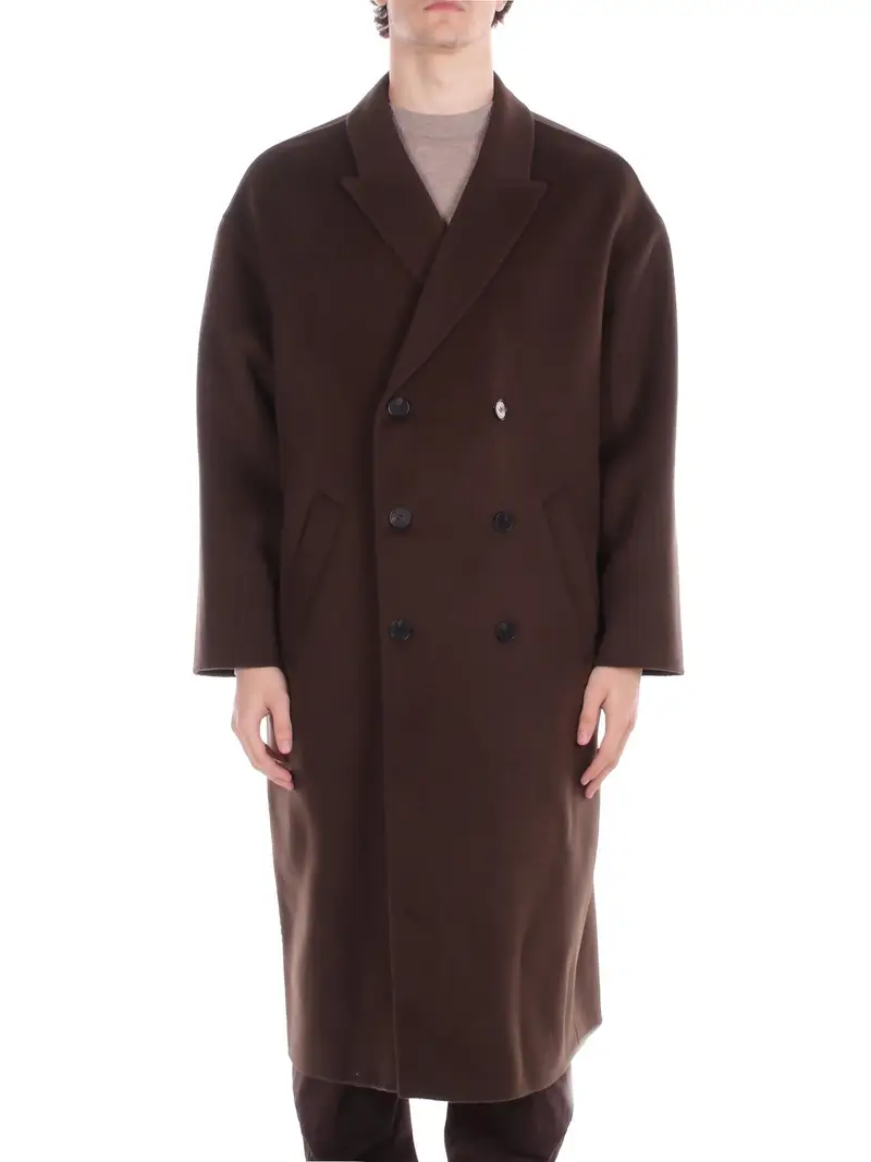 Cappotto Uomo AMARANTO Moro Cappotto