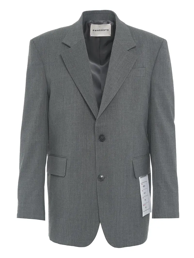 Giacca Monopetto Over NERO