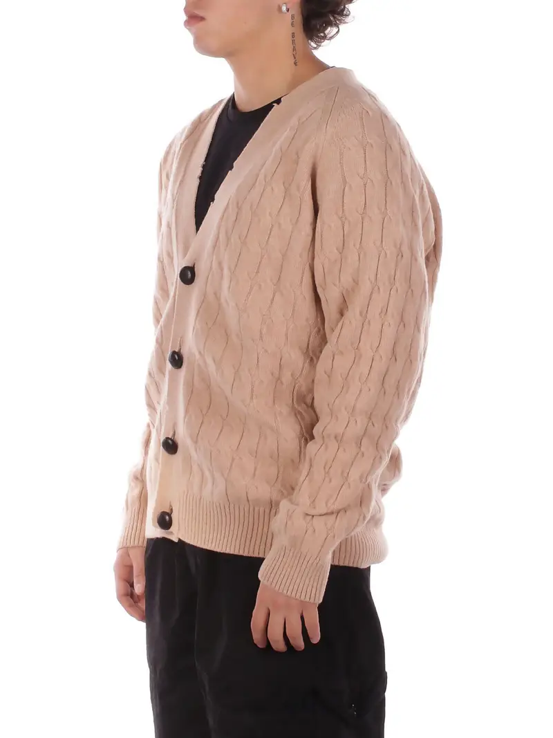 Maglia Uomo AMARANTO Beige Knitwear miniatura 2