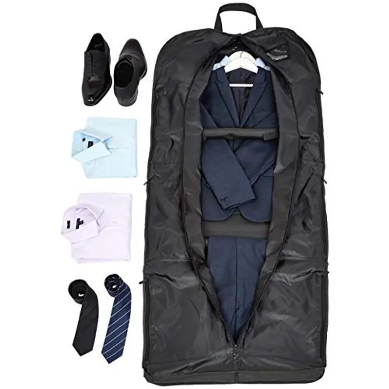 Amazon Basics Porta abiti Nero 817200 miniatura 3