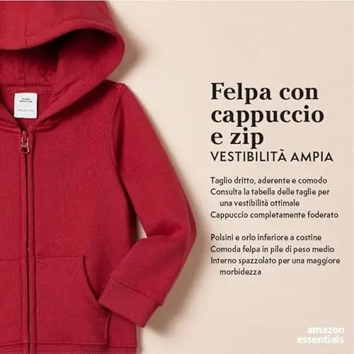 Amazon Essentials Felpe Nero 3129730 miniatura 2