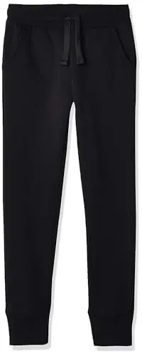 Amazon Essentials Joggers Bambine e Ragazze, Nero, 10 Anni