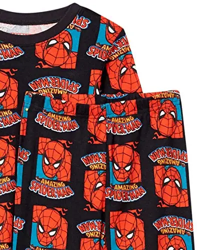 Amazon Essentials Marvel Pigiama Aderente, 2 Pezzi Bambini e Ragazzi, Marvel - Uomo Ragno, 11 miniatura 2