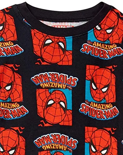 Amazon Essentials Marvel Pigiama Aderente, 2 Pezzi Bambini e Ragazzi, Marvel - Uomo Ragno, 11 miniatura 3