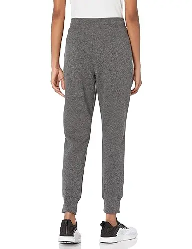 Amazon Essentials Pantaloni da Jogging in Pile con Risvolto (Disponibili in Taglie Forti) Donna, Carbone Puntinato, M miniatura 2