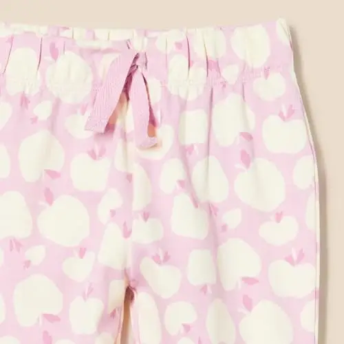 Amazon Essentials Pantaloni Senza Chiusura in Cotone Unisex Bimbi, Pacco da 3, Mele/Rosa, 0 miniatura 3