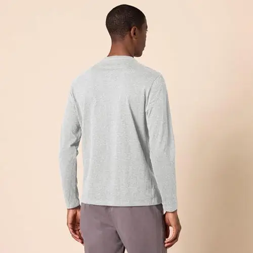 Amazon Essentials T-shirt Uomo Grigio 2983394 miniatura 3