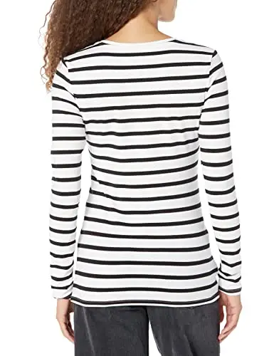 Amazon Essentials T-shirt Donna Bianco 3101240 miniatura 3