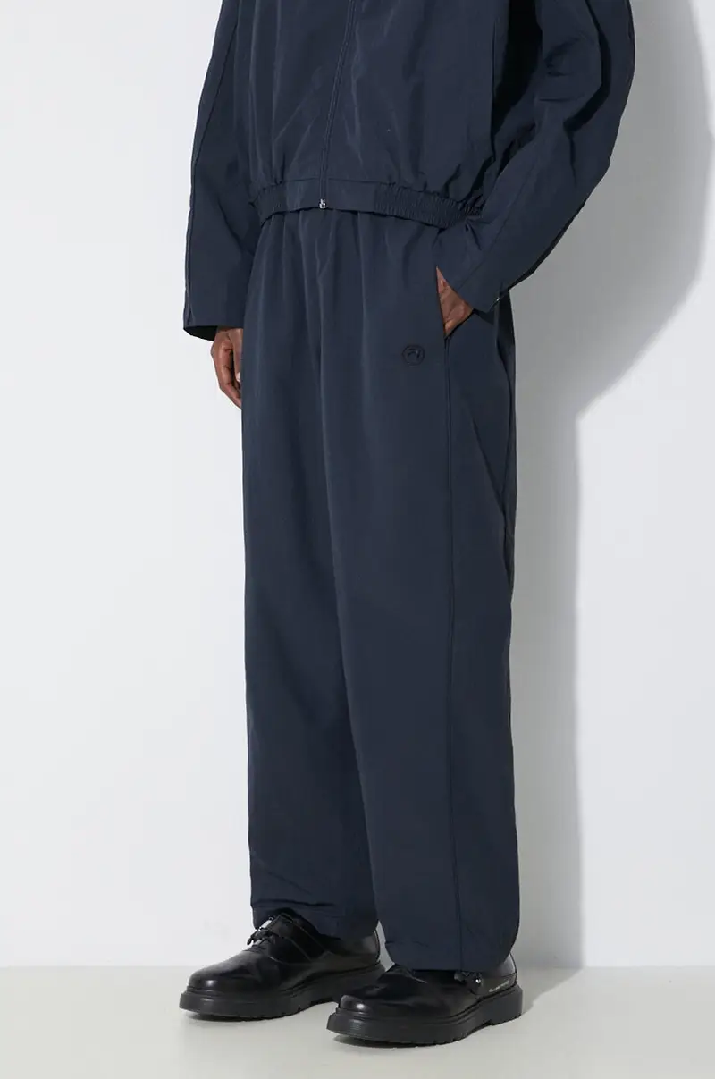 pantaloni Nylon Track Pants uomo colore blu navy BMCJ002S24FAB