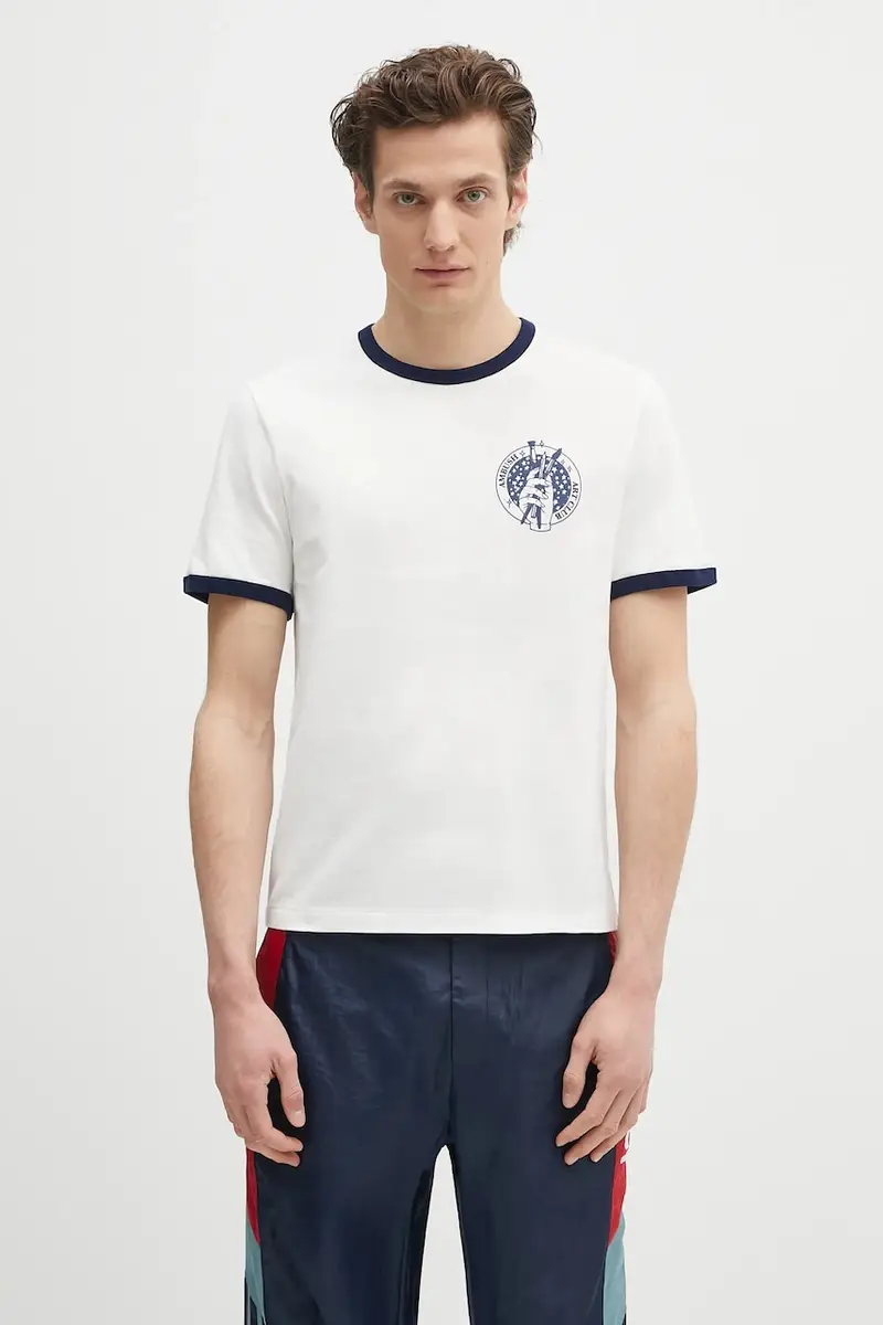 t-shirt in cotone Art Club T-Shirt colore bianco 12115326